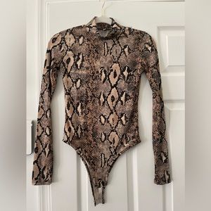 Snakeskin Bodysuit